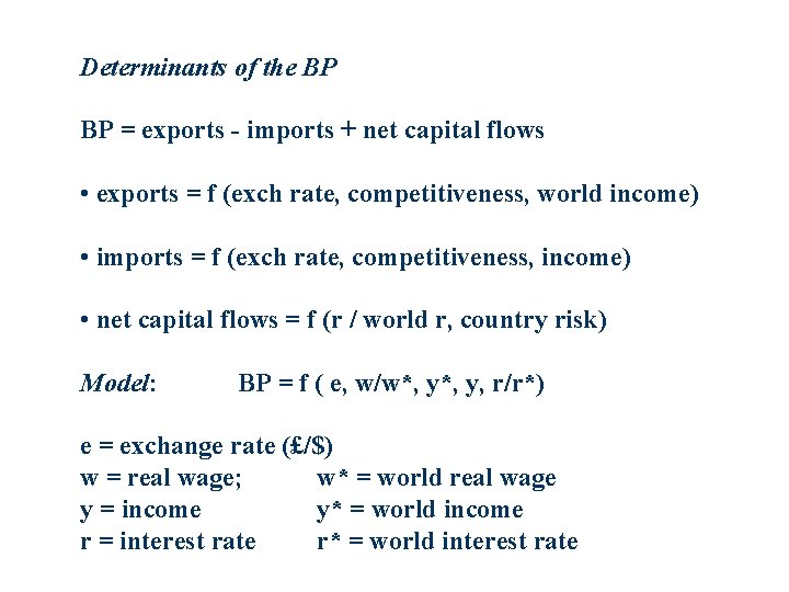 The Open Economy International Aspects Of The Macroeconomy