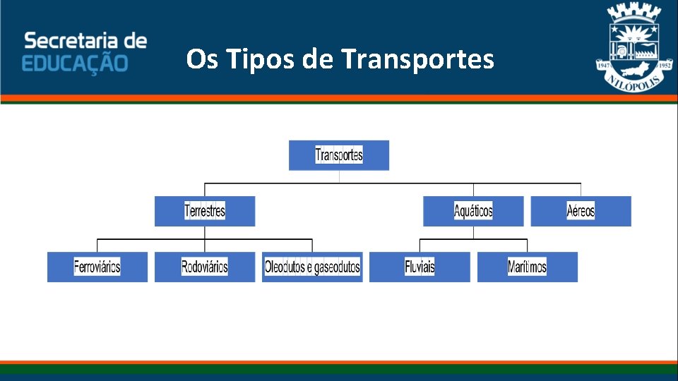 Os Tipos de Transportes 