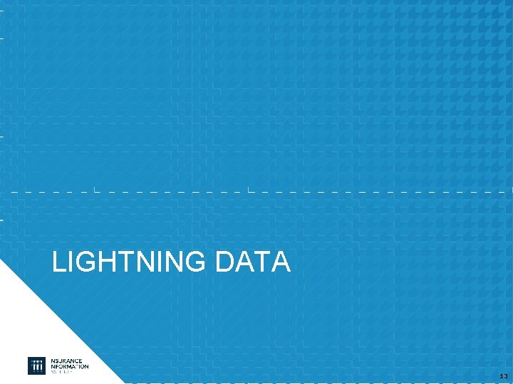 LIGHTNING DATA 13 