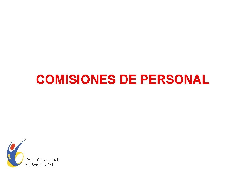 COMISIONES DE PERSONAL 