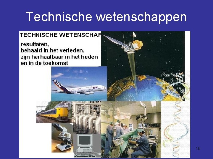 Technische wetenschappen 18 