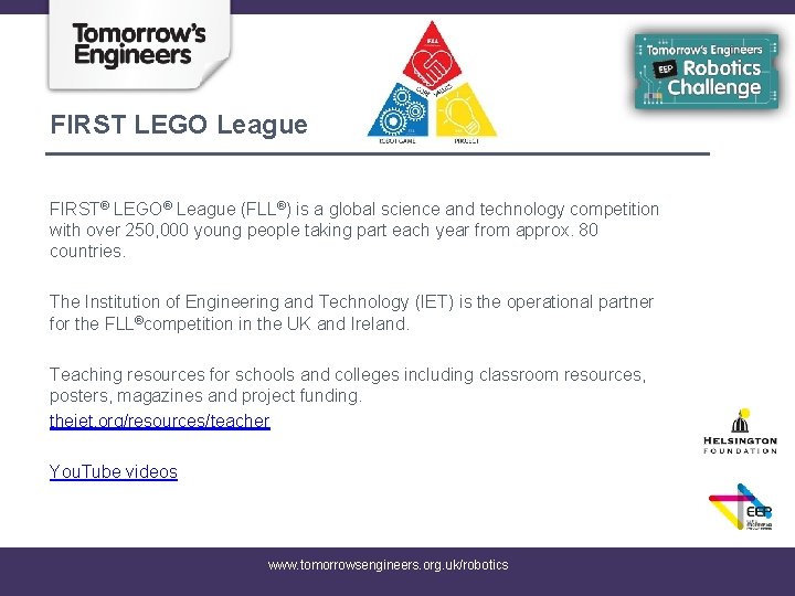 Training Day Summary Erika Smallridge Tomorrows Engineers EEP