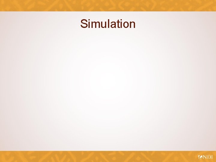 Simulation 