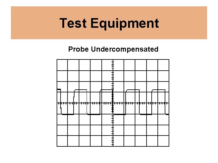 Test Equipment Probe Undercompensated 