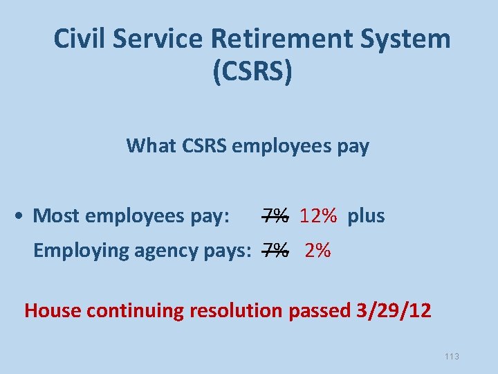 Csrs And Fers A Guide For Employees Approaching