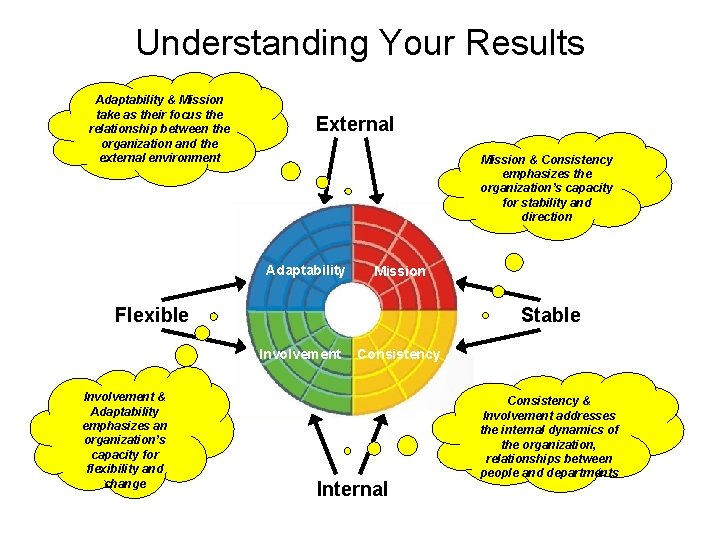 Understanding Your Results Adaptability & Mission take as their focus the relationship between the