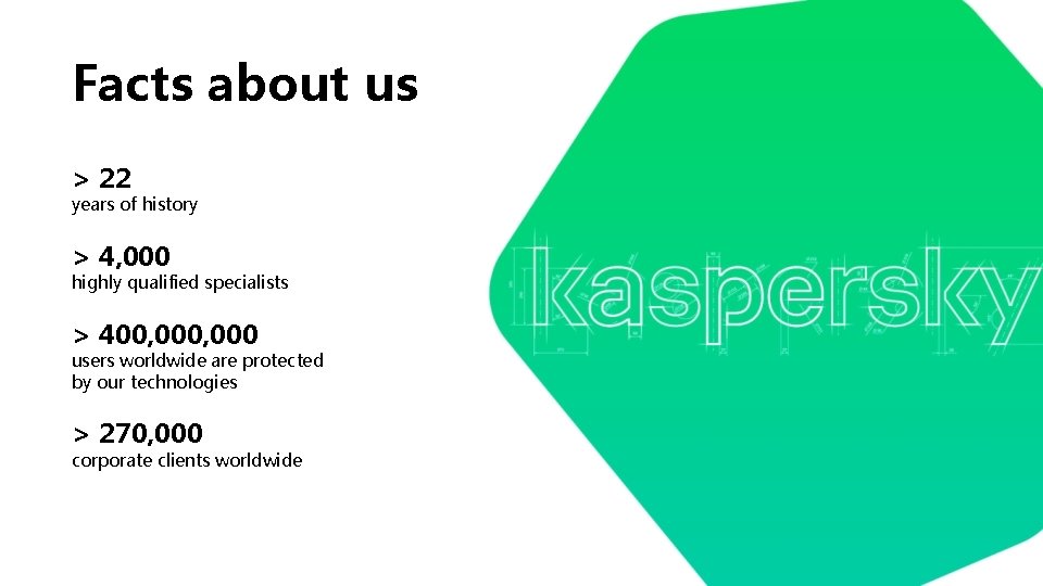 Facts about us > 22 years of history > 4, 000 highly qualified specialists Facts about us > 22 years of history > 4, 000 highly qualified specialists