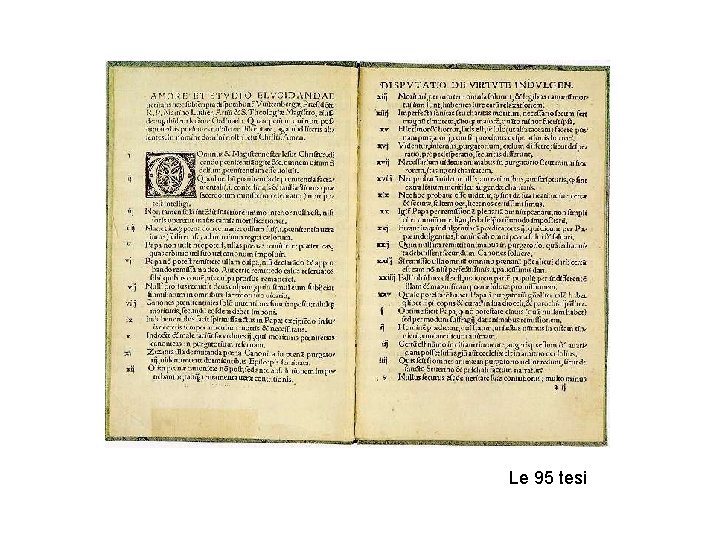 Le 95 tesi 