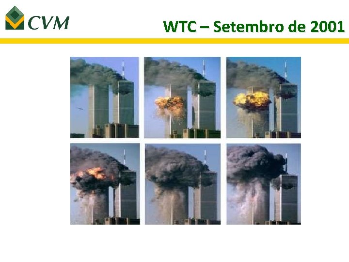 WTC – Setembro de 2001 