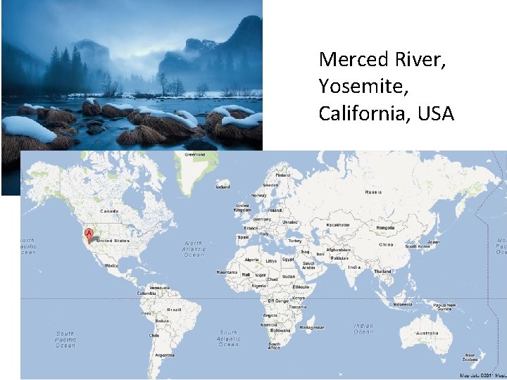 Merced River, Yosemite, California, USA 