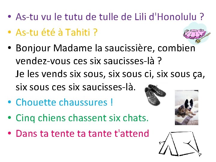  • As-tu vu le tutu de tulle de Lili d'Honolulu ? • As-tu