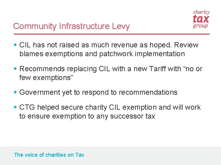 Community Infrastructure Levy § CIL has not raised as much revenue as hoped. Review