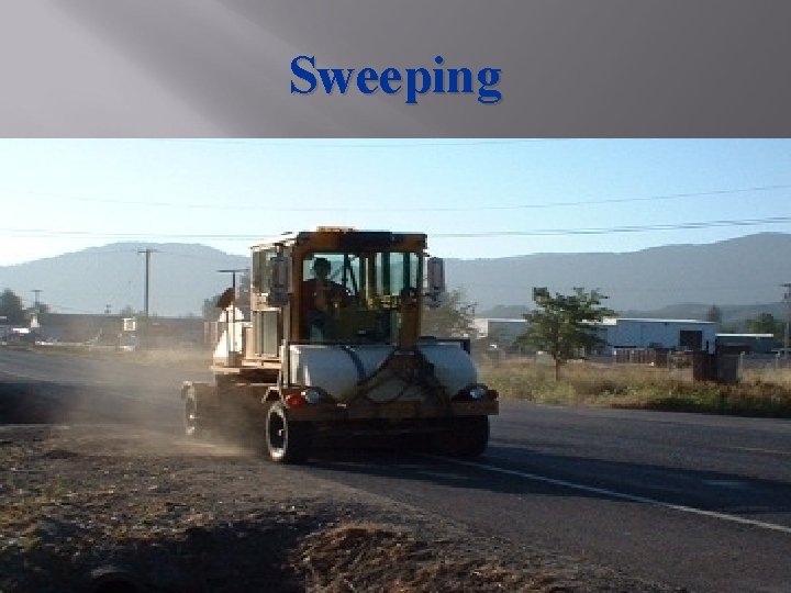 Sweeping 