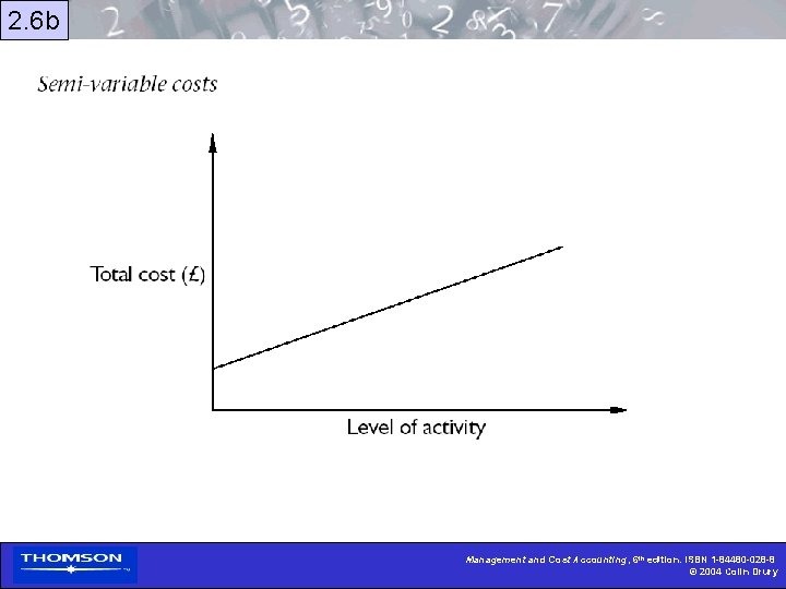 2. 6 b Management and Cost Accounting, 6 th edition, ISBN 1 -84480 -028