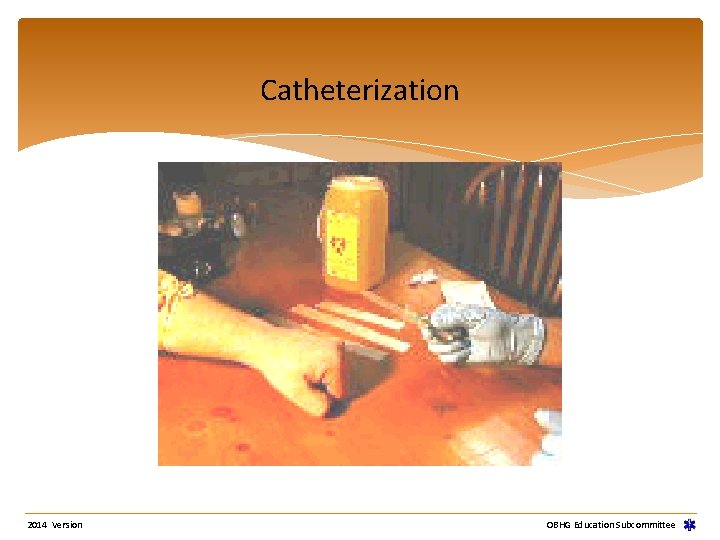 Catheterization 2014 Version OBHG Education Subcommittee 