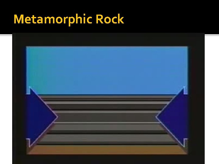 Metamorphic Rock 