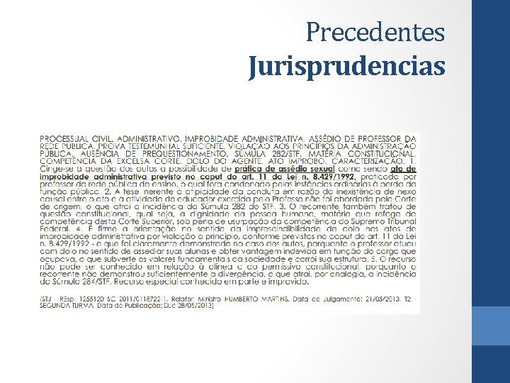 Precedentes Jurisprudencias 