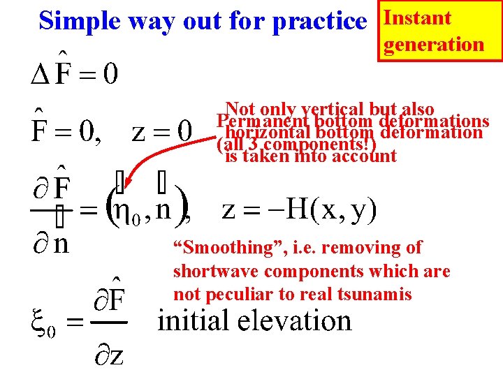 Simple way out for practice Instant generation Not only vertical but also Permanent bottom
