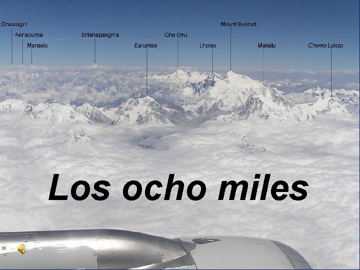 Los ocho miles 