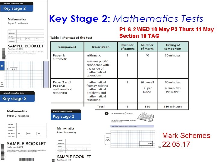 P 1 & 2 WED 10 May P 3 Thurs 11 May Section 10