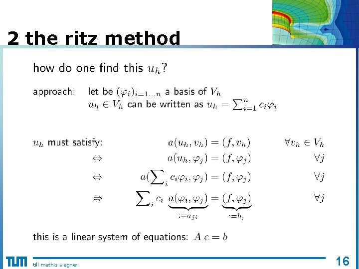 2 the ritz method till mathis wagner 16 