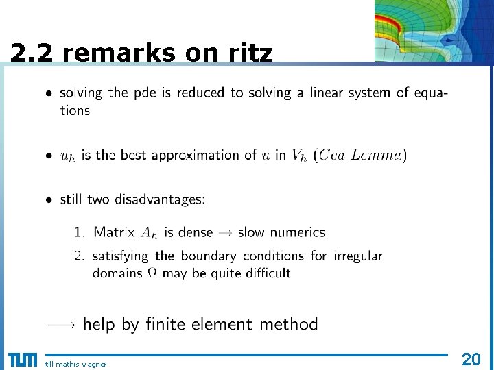 2. 2 remarks on ritz till mathis wagner 20 