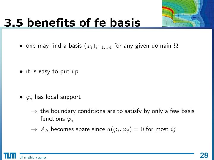 3. 5 benefits of fe basis till mathis wagner 28 