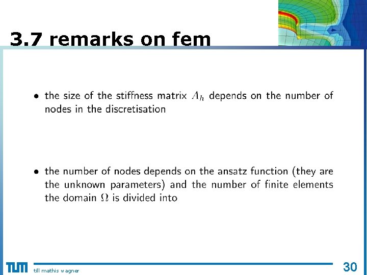 3. 7 remarks on fem till mathis wagner 30 