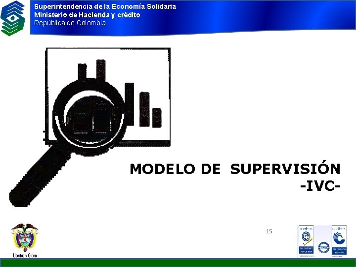 Superintendencia de la Economía Solidaria Ministerio de Hacienda y crédito República de Colombia MODELO