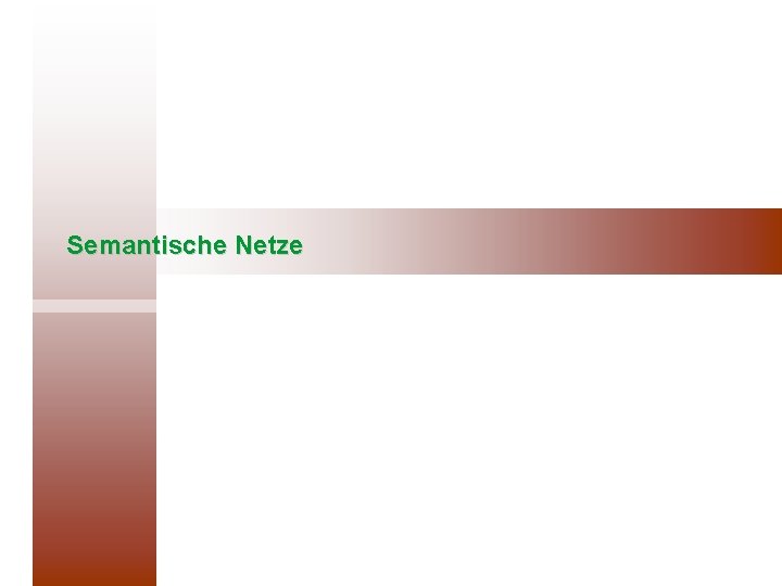 Semantische Netze 