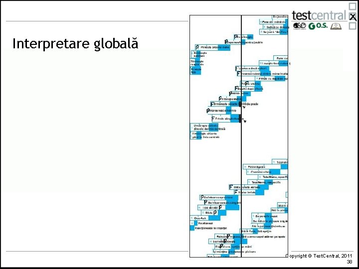 Interpretare globală Copyright © Test. Central, 2011 38 