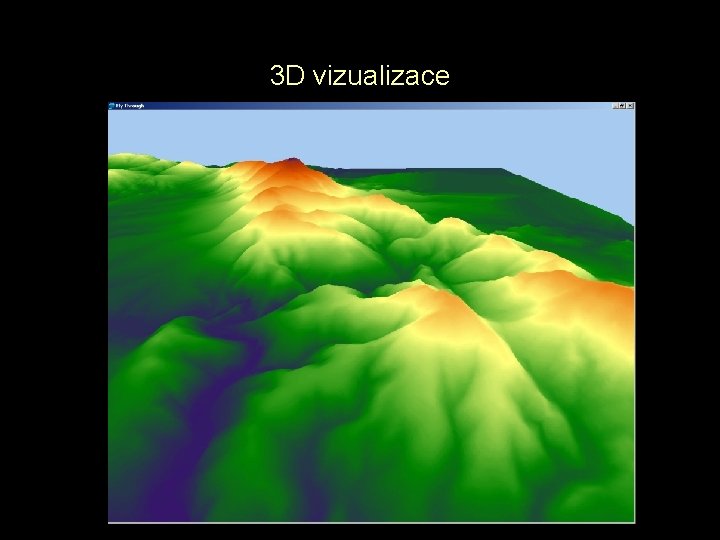 3 D vizualizace 