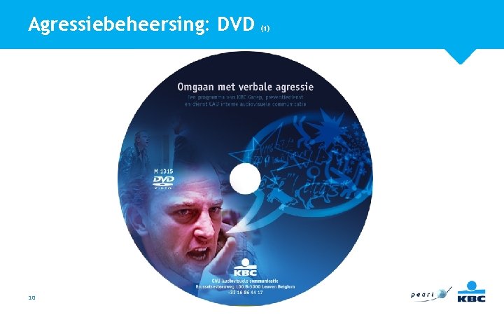 Agressiebeheersing: DVD 10 (1) 