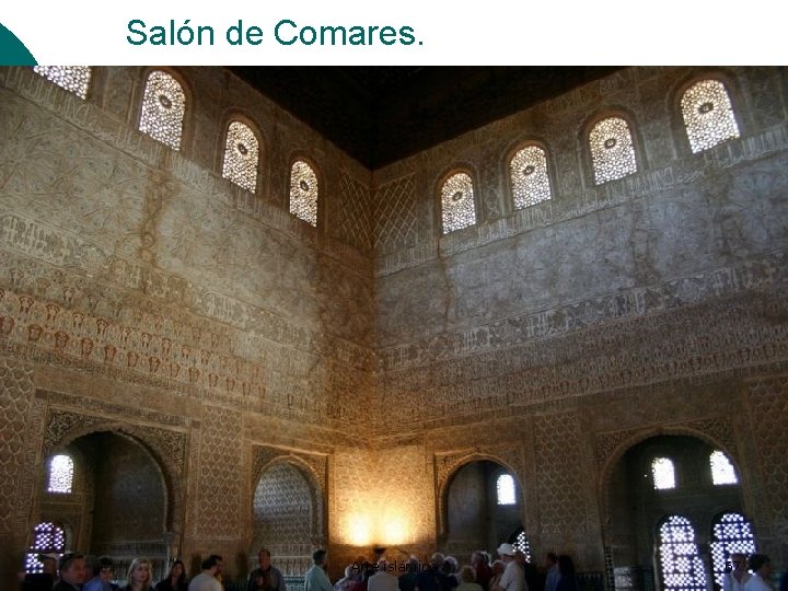 Salón de Comares. Arte islámico 67 