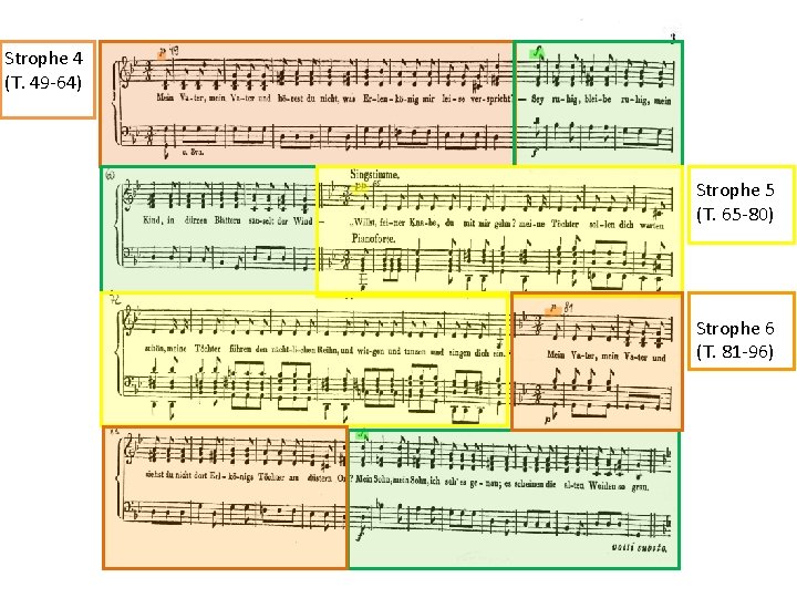 Strophe 4 (T. 49 -64) Strophe 5 (T. 65 -80) Strophe 6 (T. 81