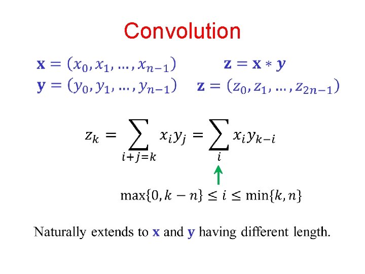 Convolution Convolution
