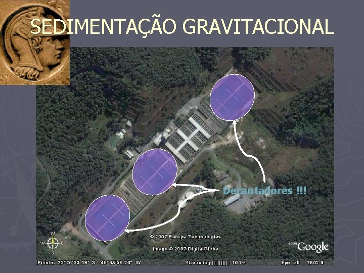 SEDIMENTAÇÃO GRAVITACIONAL Decantadores !!! 