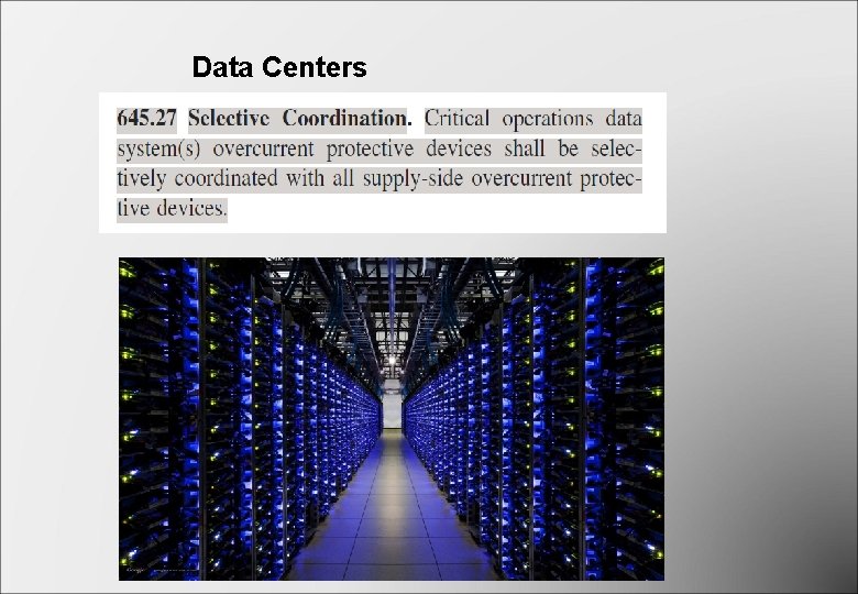Data Centers Data Centers
