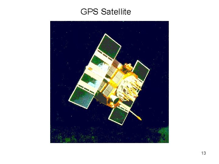 GPS Satellite 13 