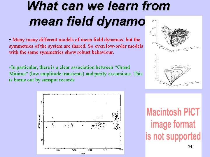 What can we learn from mean field dynamos 3 • Many many different models What can we learn from mean field dynamos 3 • Many many different models