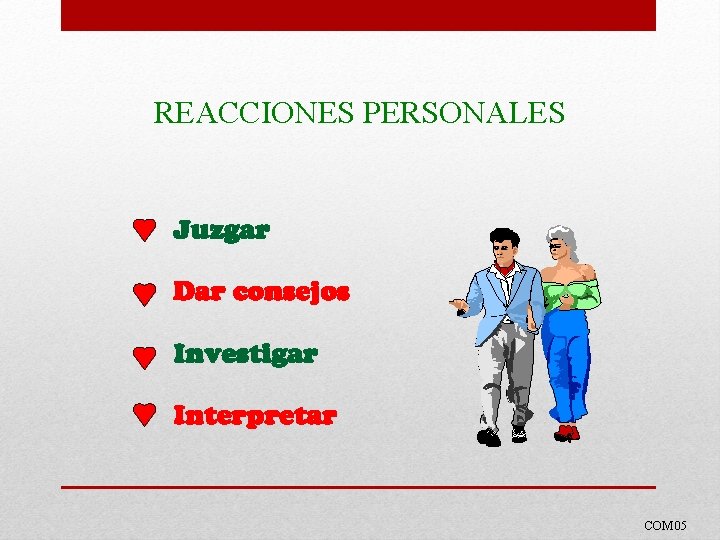 REACCIONES PERSONALES COM 05 