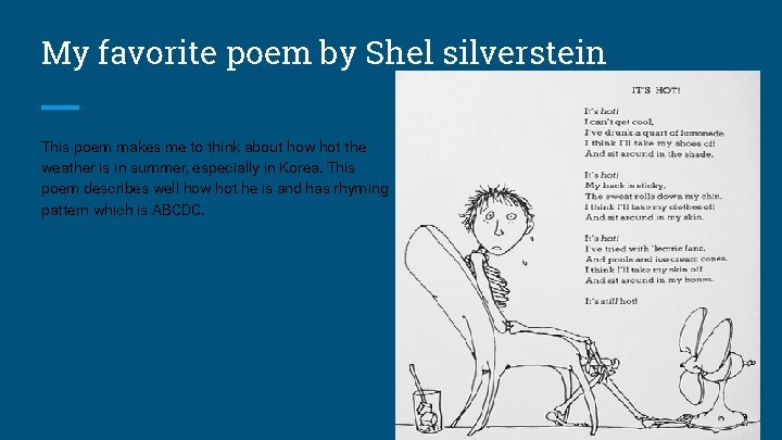 Ten by silverstein poems top shel Short and