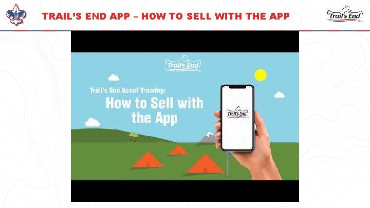 TRAIL’S END APP – HOW TO SELL WITH THE APP https: //www. youtube. com/watch?