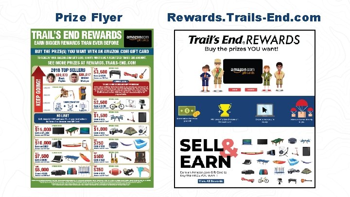 Prize Flyer Rewards. Trails-End. com 