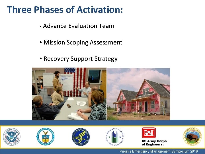 How will the NDRF in a disaster scenario? Three Phases ofwork Activation: • Advance