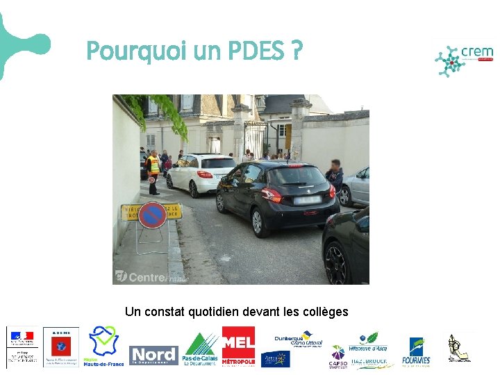 Pourquoi un PDES ? Un constat quotidien devant les collèges 