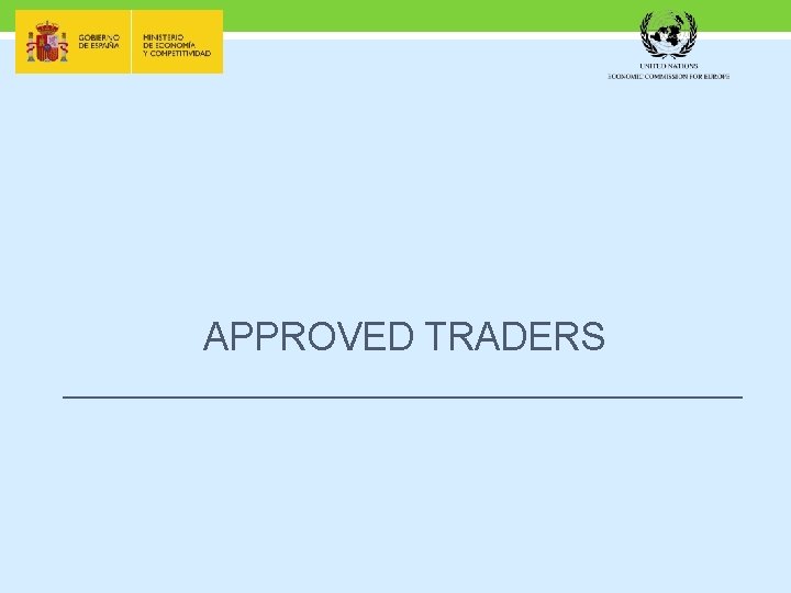 APPROVED TRADERS 