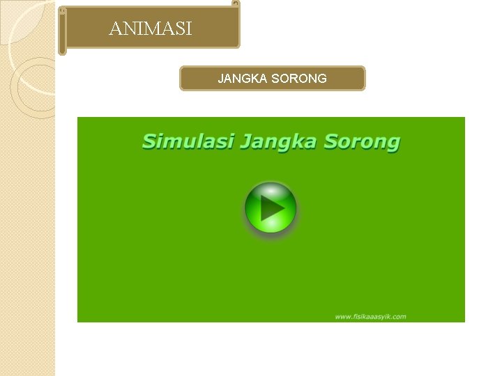 ANIMASI JANGKA SORONG 