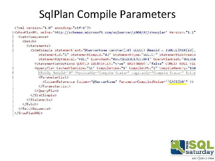 Sql. Plan Compile Parameters 