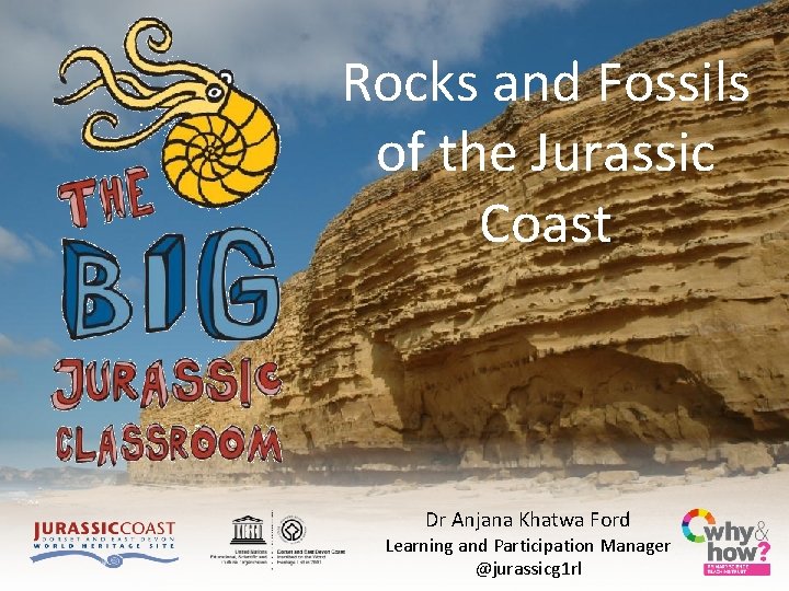 Rocks and Fossils of the Jurassic Coast Dr Anjana Khatwa Ford Learning and Participation